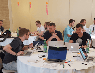 Erster W4 Hackathon in Bratislava