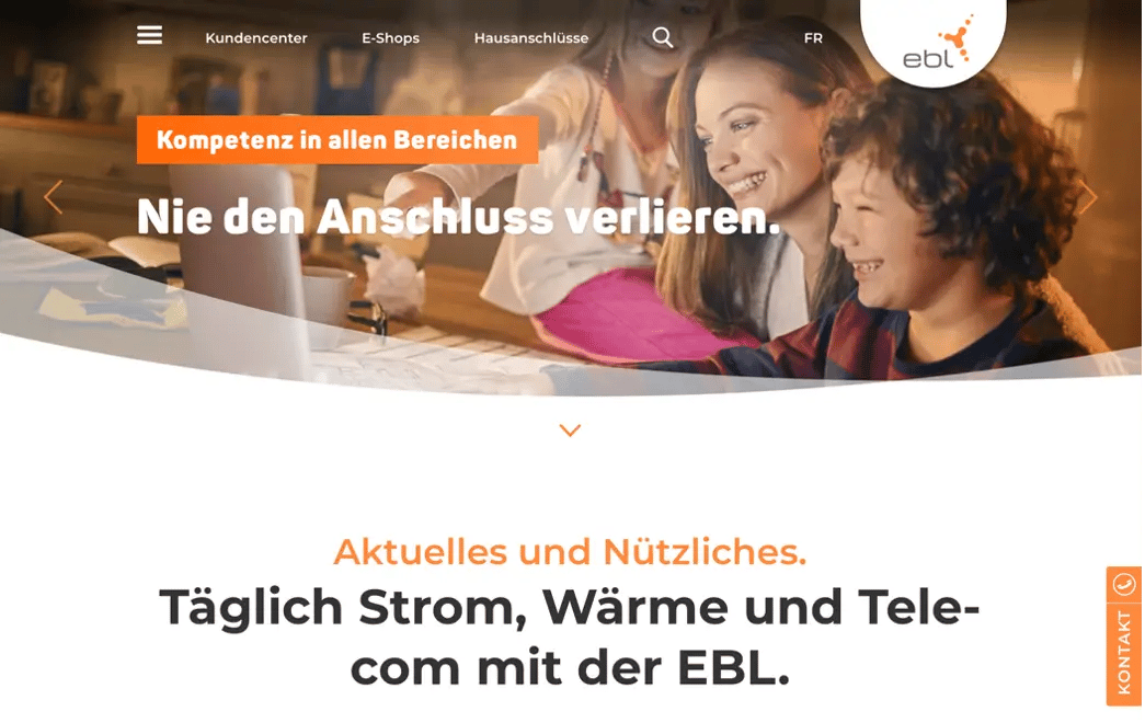 EBL.CH – RELAUNCH OF THE WEBSITE