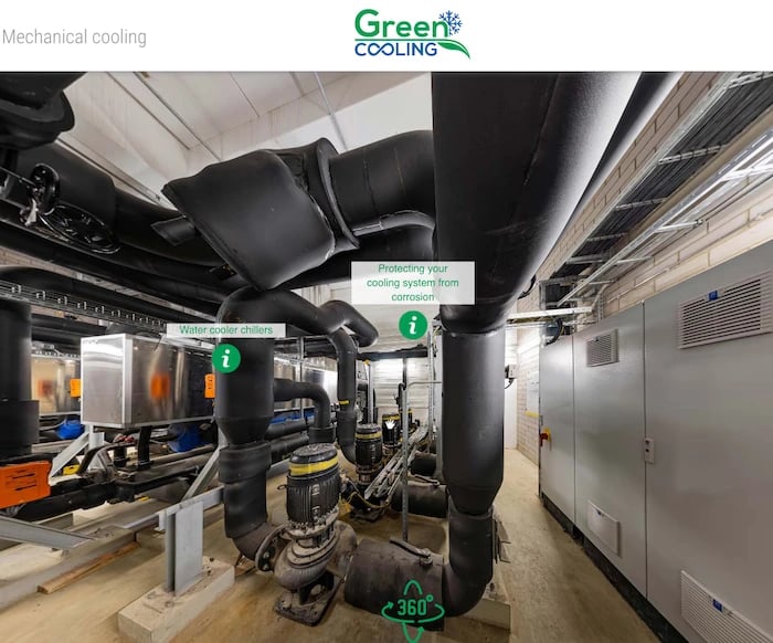 Green cooling nuovo showroom digitale