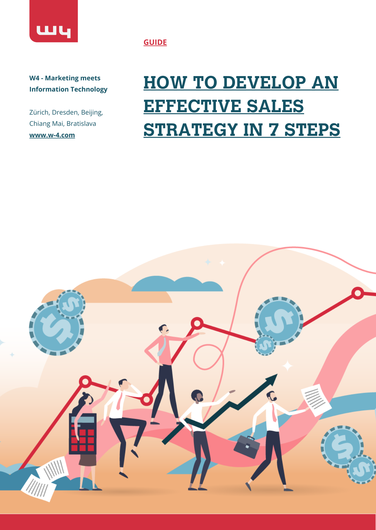 Develop an effective sales strategy in 7 Steps 